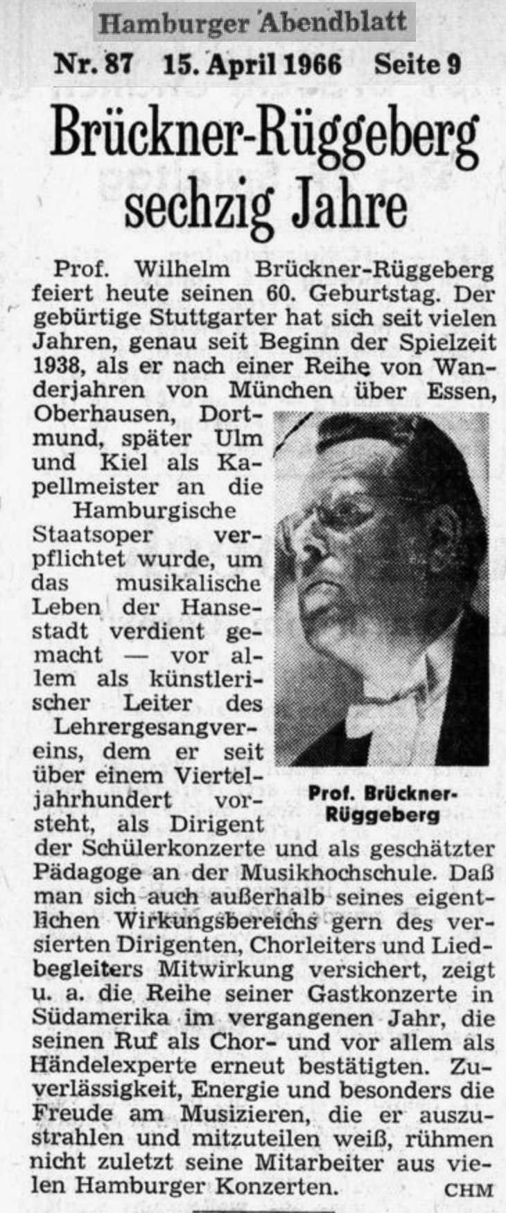 Wilhelm BRÜCKNER-RÜGGEBERG à 60 ans, clicquer pour voir l'original