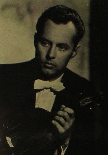 Georg-Friedrich Hendel, violon solo de l'Orchestre de Chambre de la Sarre de 1954 à 1970