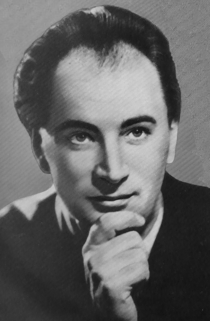 Rafael KUBELIK vers 1956, photo de presse Decca, cliquer pour une vue agrandie